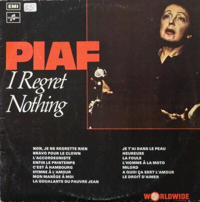 Edith Piaf – I Regret Nothing-lp-Tron Records