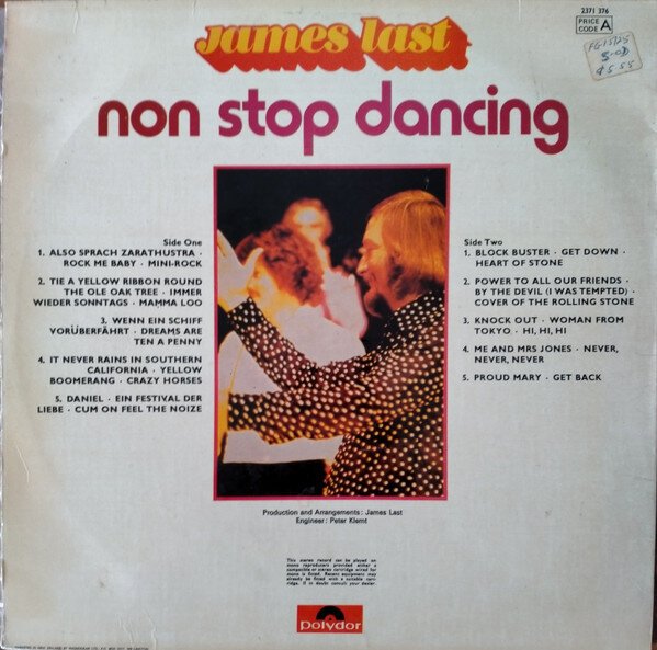 James Last – Non Stop Dancing 1973/2 - Tron Records | Vinyl LP