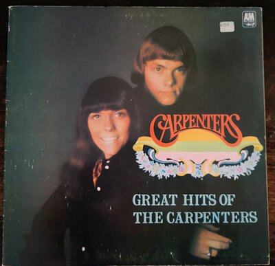 Carpenters – Great Hits Of The Carpenters-lp-Tron Records