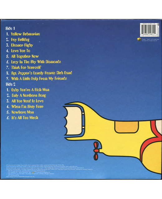 The Beatles – Yellow Submarine Songtrack - Tron Records | Vinyl LP
