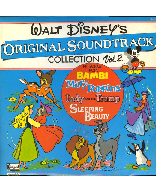 Various – Walt Disney's Original Soundtrack Collection Vol. 2
