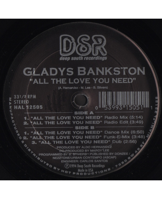 Gladys Bankston – All The Love You Need