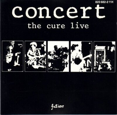 The Cure – Concert - The Cure Live (CD)-cds-Tron Records
