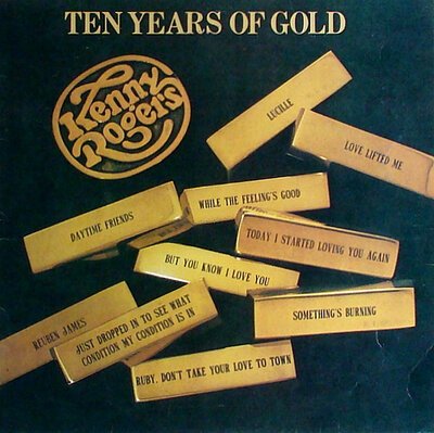 Kenny Rogers – Ten Years Of Gold-lp-Tron Records