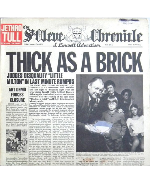Jethro Tull – Thick As A Brick