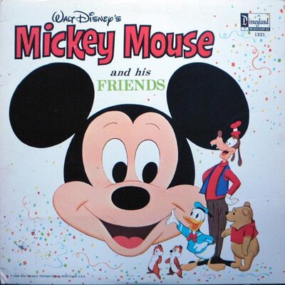 Mickey Mouse – Mickey Mouse And His Friends-lp-Tron Records