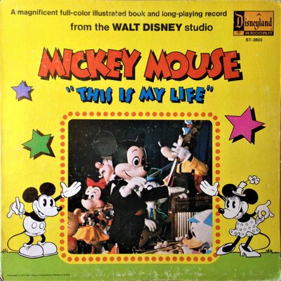 Various – Mickey Mouse "This Is My Life"-lp-Tron Records