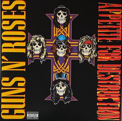 Guns N Roses – Appetite For Destruction-lp-Tron Records