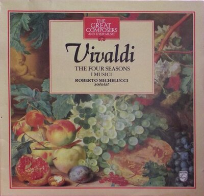 Vivaldi - I Musici , Soloist Roberto Michelucci – The Four Seasons-lp-Tron Records