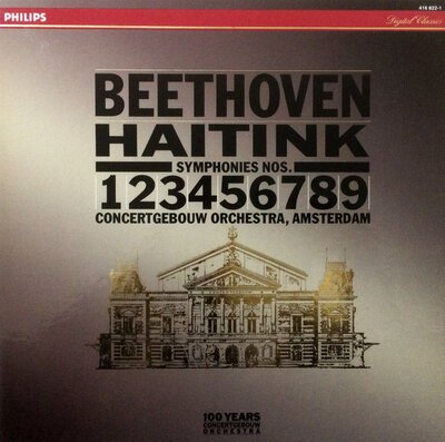 Beethoven, Haitink – Symphonies Nos. 123456789-lp-Tron Records