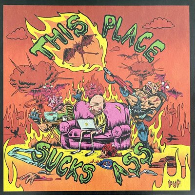 Pup - This Place Sucks Ass-lp-Tron Records