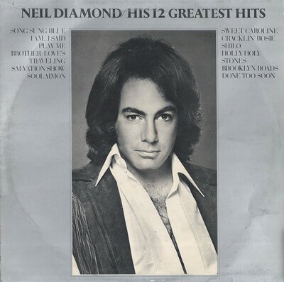 Neil Diamond – His 12 Greatest Hits-lp-Tron Records