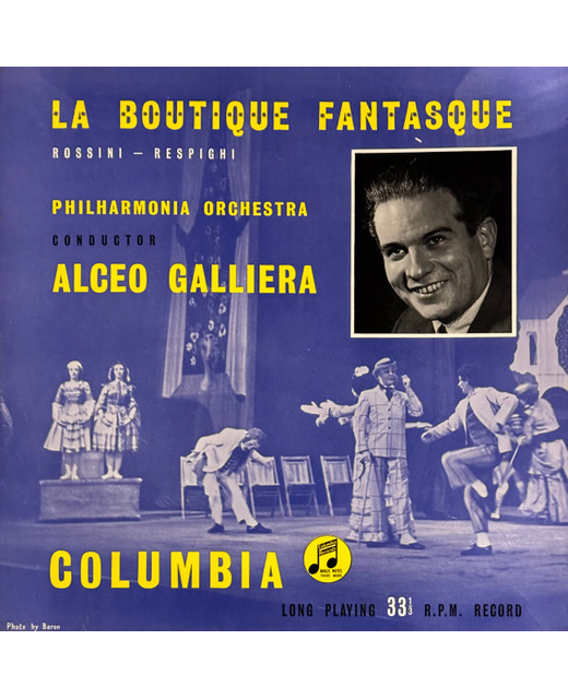 Rossini - Respighi, Philharmonia Orchestra - La Boutique Fantasque (10")