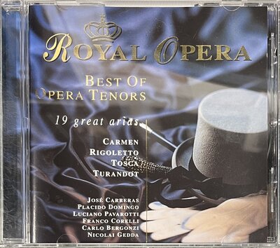 Various – Best Of Opera Tenors (CD)-cds-Tron Records