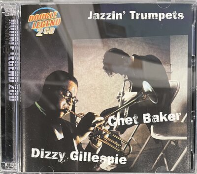 Chet Baker, Dizzy Gillespie – Jazzin Trumpets (CD)-cds-Tron Records