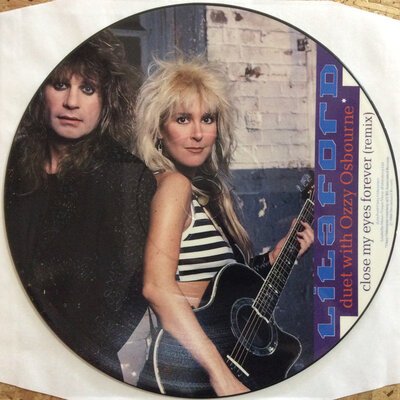 Lita Ford Duet With Ozzy Osbourne – Close My Eyes Forever (Remix)-lp-Tron Records