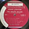 Kathleen Danson Read ?– Spoken Literature Of Early English Ballads