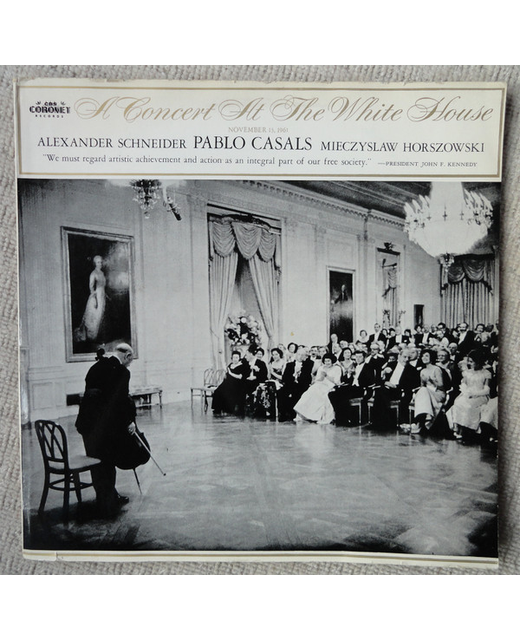 Pablo Casals – A Concert At The White House