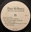Fred McDowell – The Alan Lomax Recordings