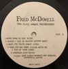 Fred McDowell – The Alan Lomax Recordings