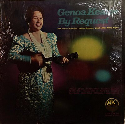 Genoa Keawe - By Request-lp-Tron Records