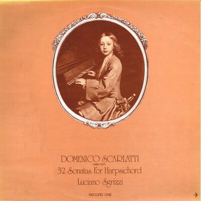 Domenico Scarlatti - Luciano Sgrizzi - 32 Sonatas for Harpsichord-lp-Tron Records