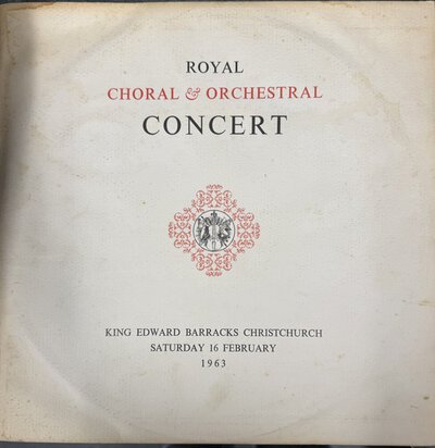 Royal Christchurch Musical Society - Royal Choral & Orchestral Concert-lp-Tron Records