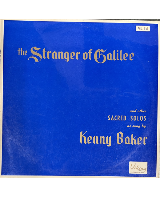 Kenny Baker – The Stranger Of Galilee And Other Sacred Solos