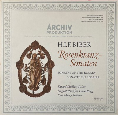H.I.F. Biber, Eduard Melkus, Huguette Dreyfus, Lionel Rogg, Karl Scheit – Rosen-lp-Tron Records