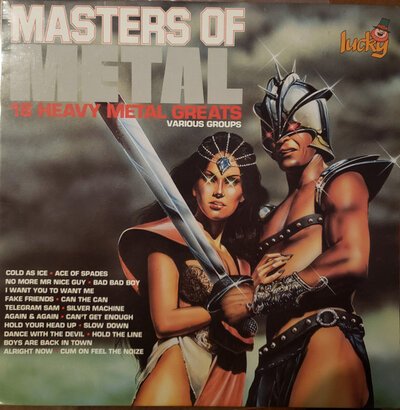 Various – Masters Of Metal 18 Heavy Metal Greats-lp-Tron Records