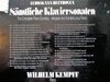 Wilhelm Kempff, Ludwig van Beethoven – Sämtliche Klaviersonaten