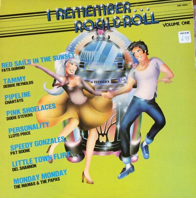 Various – I Remember Rock & Roll, Vol 1-lp-Tron Records