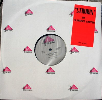 Clarence Carter - Strokin-ep-(12"-sgl)-Tron Records