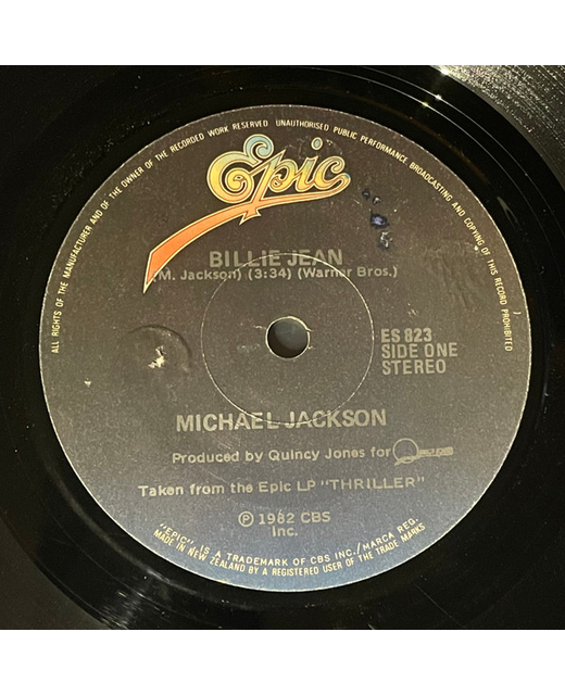Michael Jackson – Billie Jean (7")
