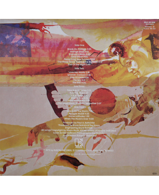 The Doors Weird Scenes Inside The Gold Mine Tron Records Vinyl LP The Doors Rock Psychedelic