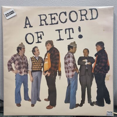 Various Artists - A Record Of It!-lp-Tron Records