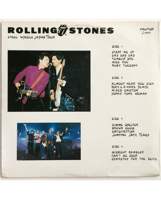 The Rolling Stones - Steel Wheels Japan Tour - Collector's Corner