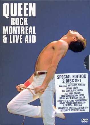 Queen - Rock Montreal & Live Aid-dvd-Tron Records