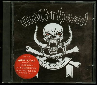 Motorhead - March Or Die-cds-Tron Records