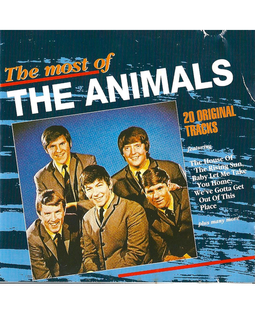 The Animals - The Most Of The Animals - Tron Records | CDs - The Animals Rock Classic Rock () The Animals - The Most Of The Animals - Tron Records | CDs - The Animals Rock Classic Rock ()