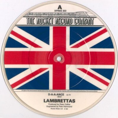 Lambrettas - D-a-a-ance-7"-(45's)-Tron Records