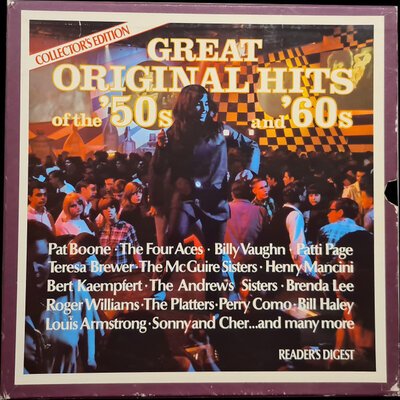 Various - Great Original Hits Of The 50s & 60s-box-set-Tron Records