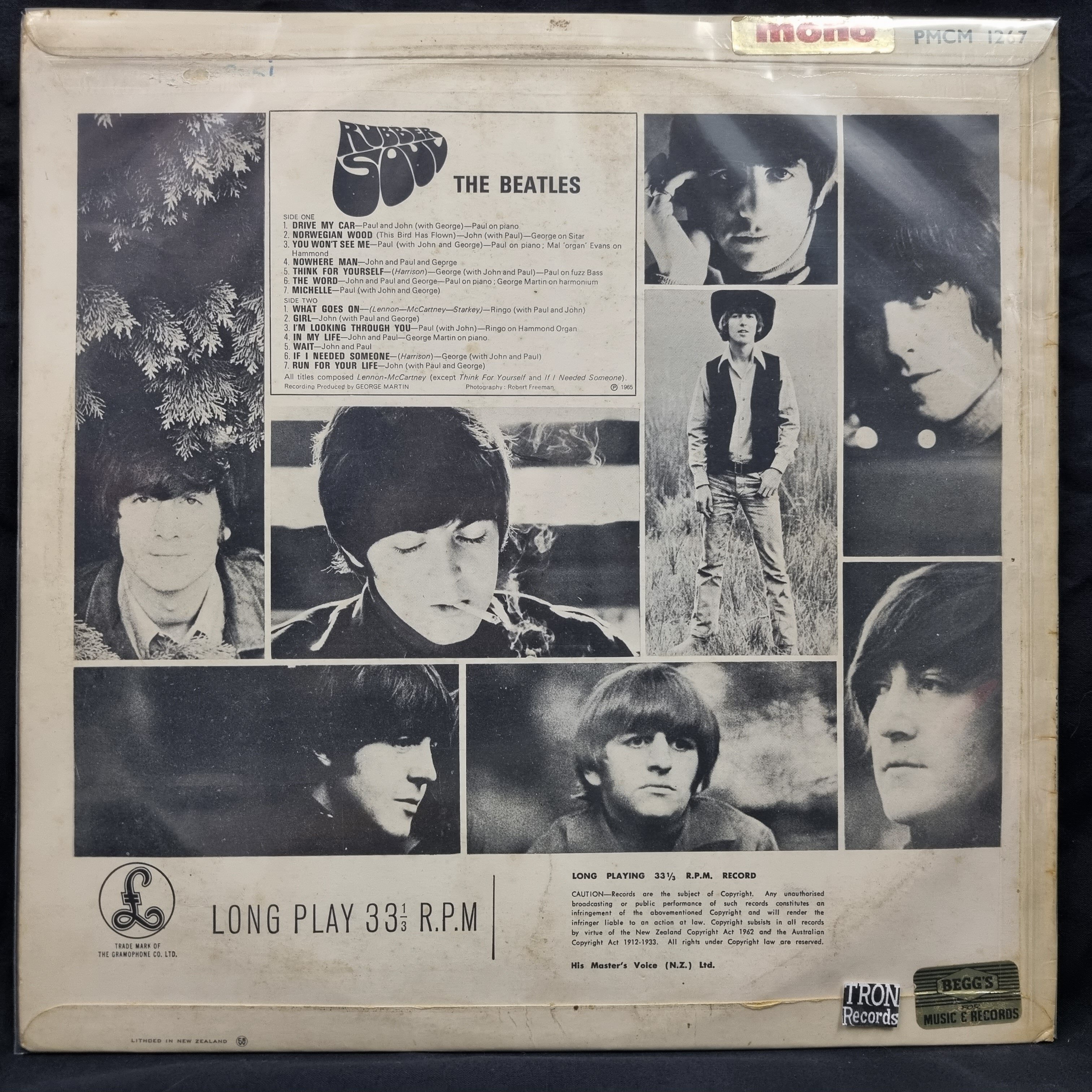 The Beatles - Rubber Soul - Tron Records | Vinyl LP - The Beatles