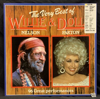 Dolly Parton And Willie Nelson - The Very Best Of "   "-lp-Tron Records