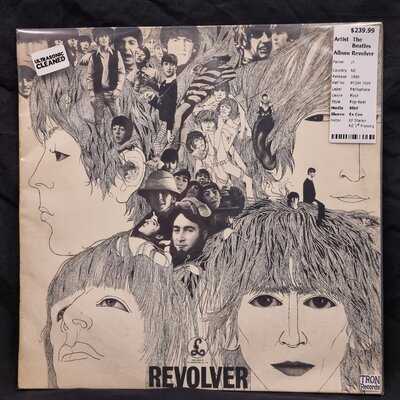 The Beatles - Revolver-lp-Tron Records