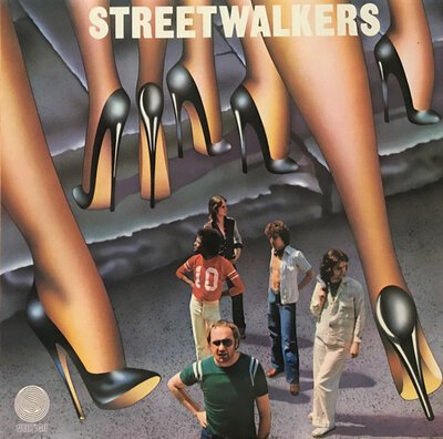 Streetwalkers - Dowtown Flyers-lp-Tron Records