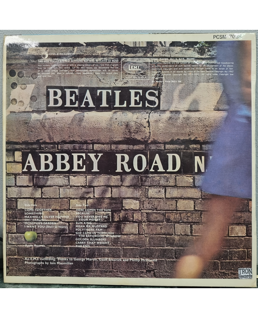 The Beatles Abbey Road Tron Records Vinyl Lp The Beatles Rock Pop Beat