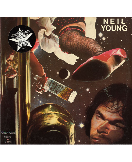 Neil Young - American Stars N Bars - Tron Records | Vinyl LP - Neil ...