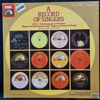 Various Artists - A Record Of Singers Part2-lp-Tron Records