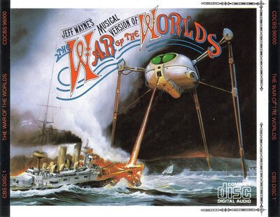 Jeff Wayne - The War Of The Worlds-cds-Tron Records